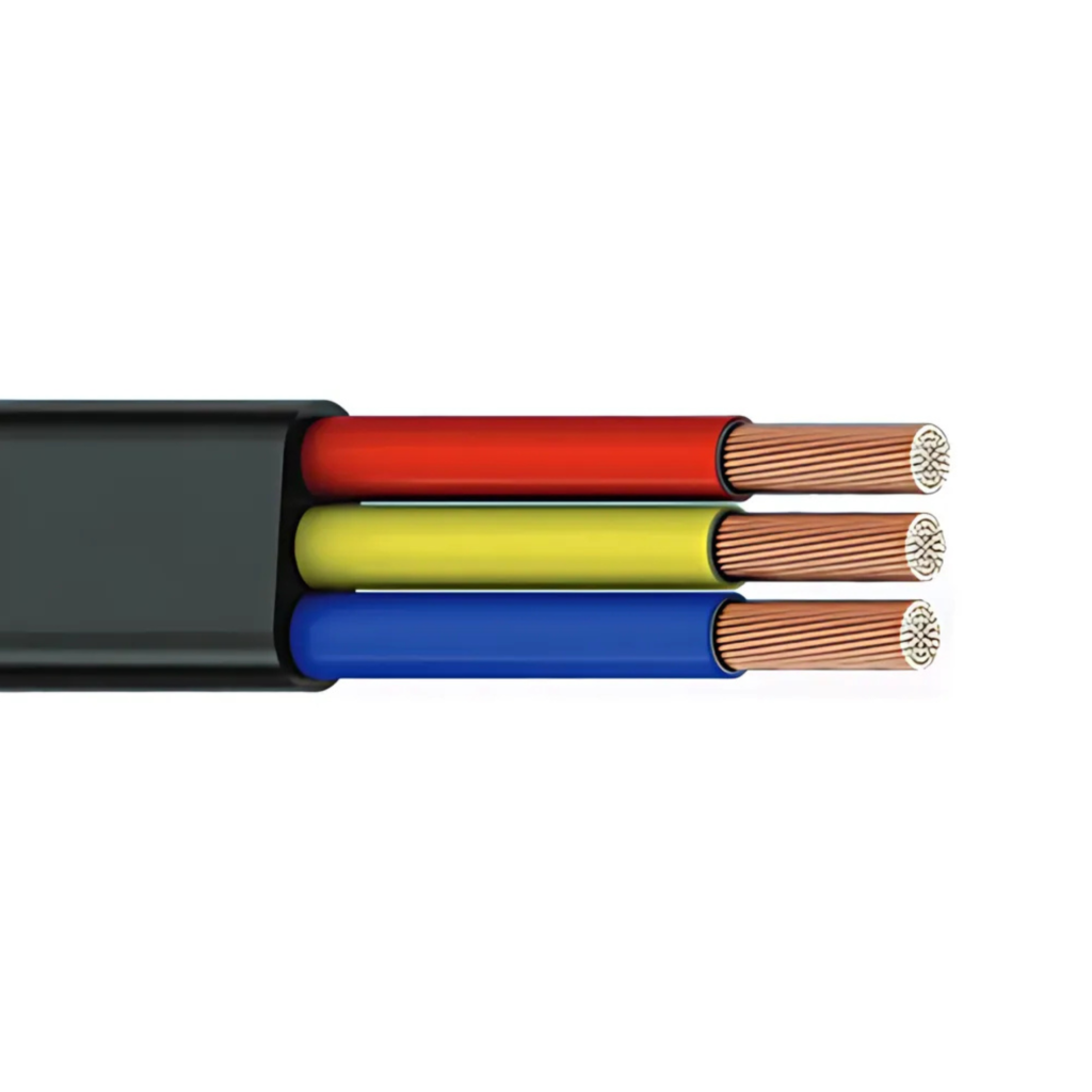 3 Core Flat Wire